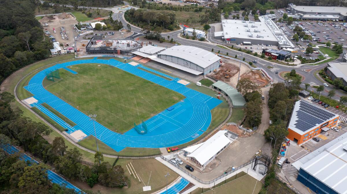 The $52m Hunter Sports Centre expansion is among the projects outlined in the draft operational plan. Picture LMCC