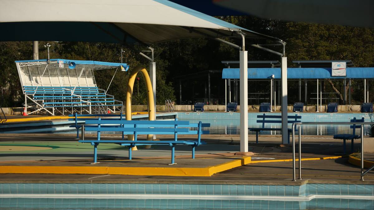 Speers Point Swim Centre would become an aquatic and leisure centre as part of the 20-year strategy the council is considering. Picture by Simone De Peak 