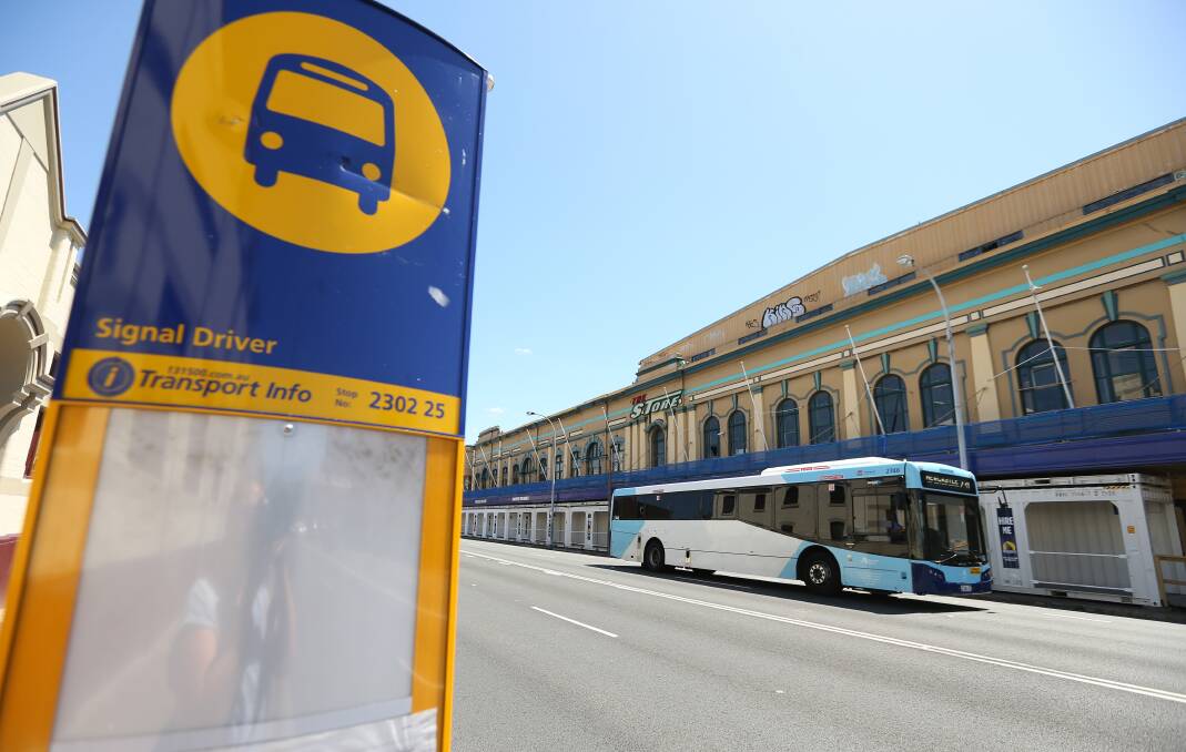 SLOWING DOWN: Kaitlin Lawrence, of Waratah, argues that buses have slowed down commutes to some areas including the city's large retail hubs. 