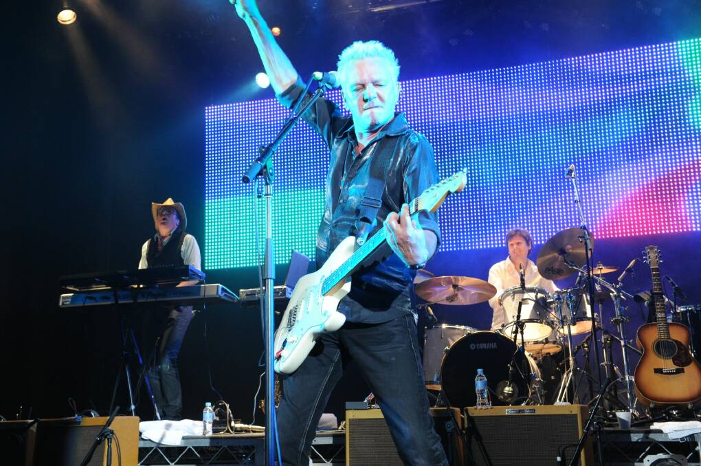 Icehouse on stage. Picture by Tony Mott