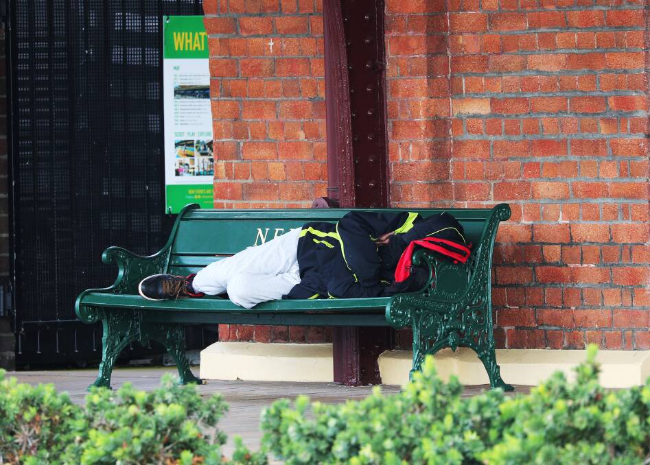 Demand for homelessness support is growing in Newcastle. Picture by Peter Lorimer