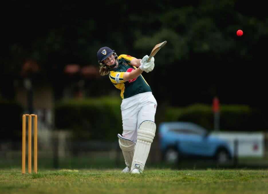 Wests all-rounder Clare Webber heads up a strong Newcastle batting line-up for the Regional Bash northern pool carnival at Tuggerah starting Friday. Picture by Marina Neil