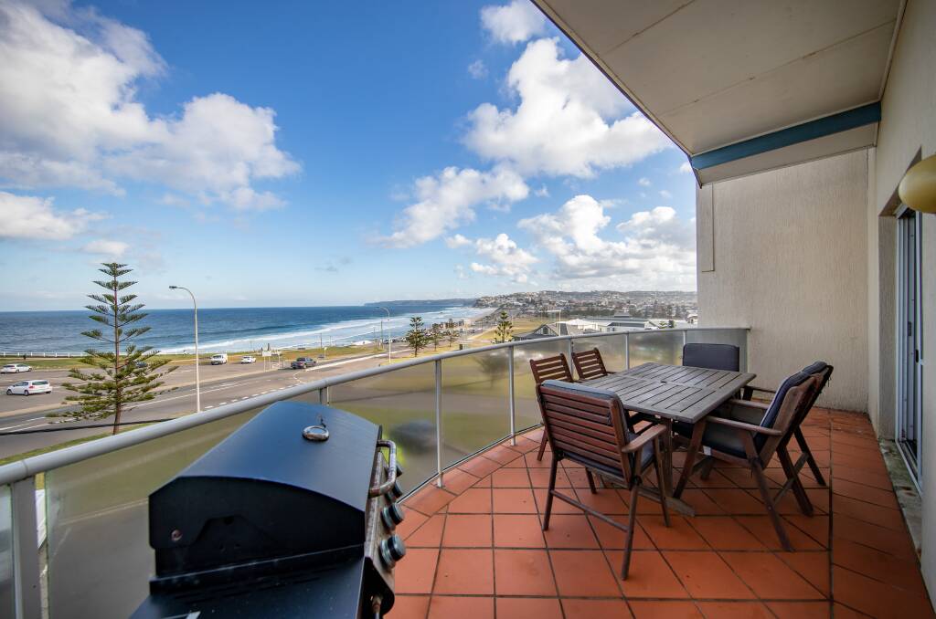 This two-bedroom apartment overlooking Bar Beach was positioned on the second floor of its complex. It was bought for $805,000.