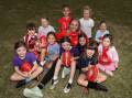 Sydney Swans player Lisa Steane inspired the next generation of AFLW players at No.1 Sportsground on Saturday. Picture by Peter Lorimer