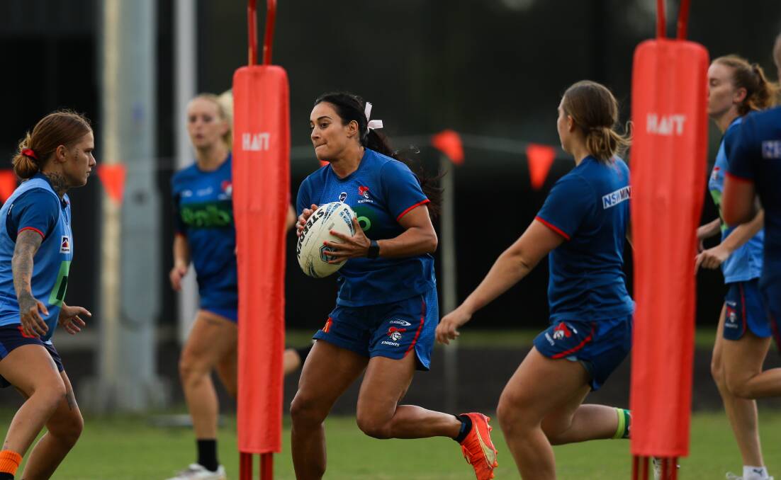 NSW and Australian representative Yasmin Clydsdale will again be a key player as the Knights chase back-to-back premierships in NRLW. Picture by Jonathan Carroll