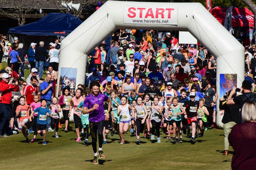 MAKE A MOVE: The Winery Running Festival in July has a kids race. By signing up, kids also get the chance to run a marathon in eight weeks leading up to the event.