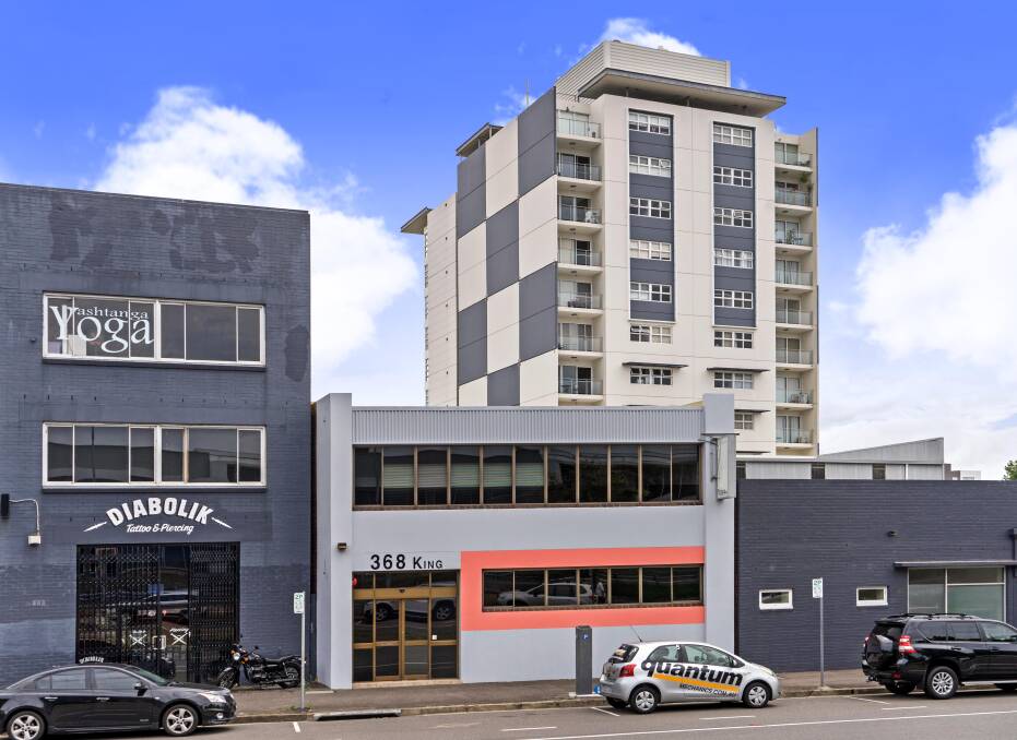 OPPORTUNITY: This two-level building in King Street has development application approval for a medical centre and is being marketed for offers over $1.6 million.