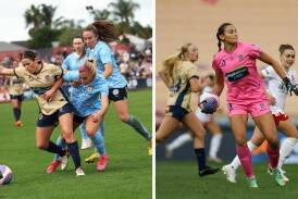 Cassidy Davis, left, has re-signed with the Jets while goalkeeper Izzy Nino, right, won't be back for 2024-25. Pictures by Peter Lorimer and Jonathan Carroll