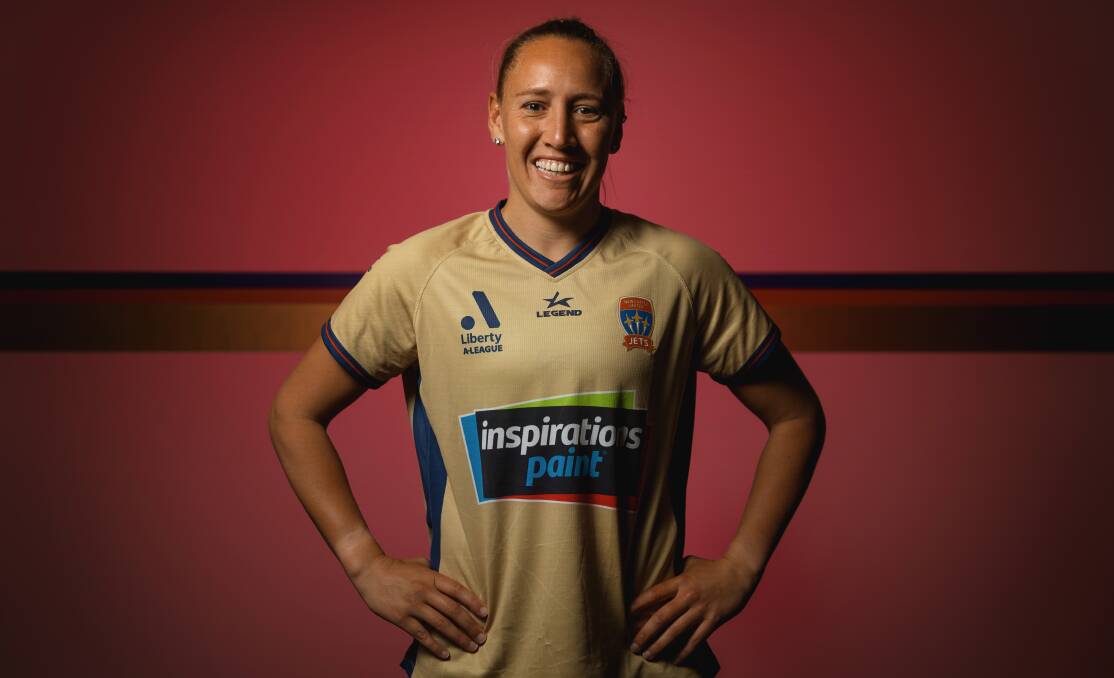 Long-serving Newcastle Jets player Gema Simon. Picture by Marina Neil