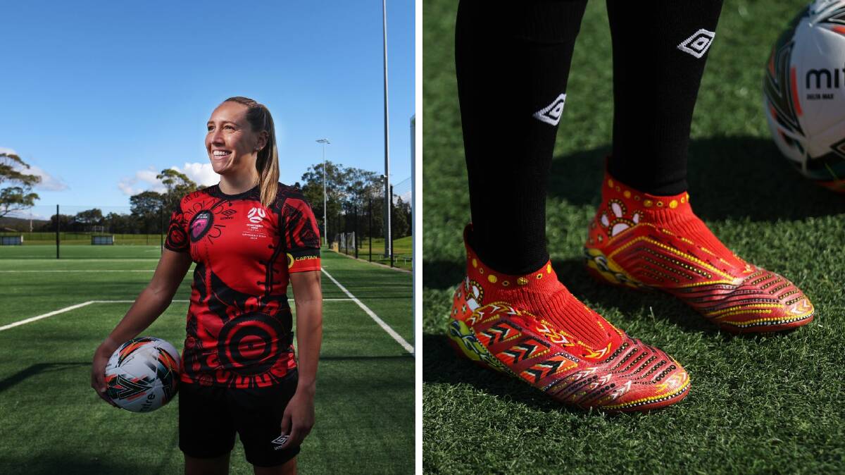 Gema Simon will captain the Indigenous team for the NNSWF Women's State Cup. Pictures by Simone De Peak