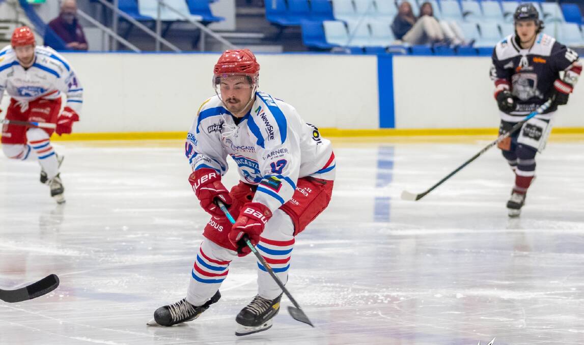 Daniel Berno scored twice in the Northstars' 4-2 win against Canberra on Saturday night. Picture by Peter Podlaha