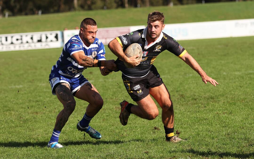 Cessnock fullback Lewis Young. Picture by Peter Lorimer 
