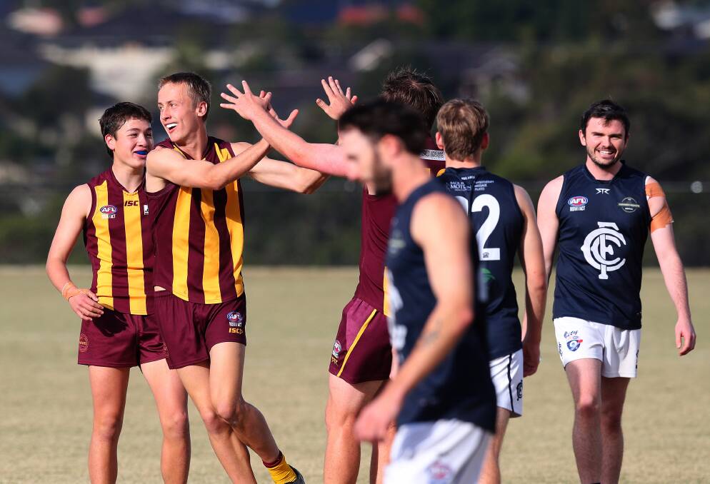Cardiff's Max King is one of a host of young guns in the Hunter Central Coast senior rep side. Picture by Peter Lorimer 
