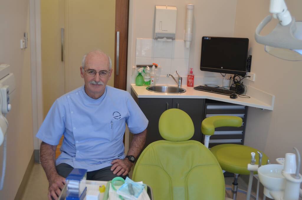 WORK: Raymond Terrace dentist Dr Chris Wilson is registered on the dental emergency directory, which can be accessed on the Australian Dental Association NSW website. 