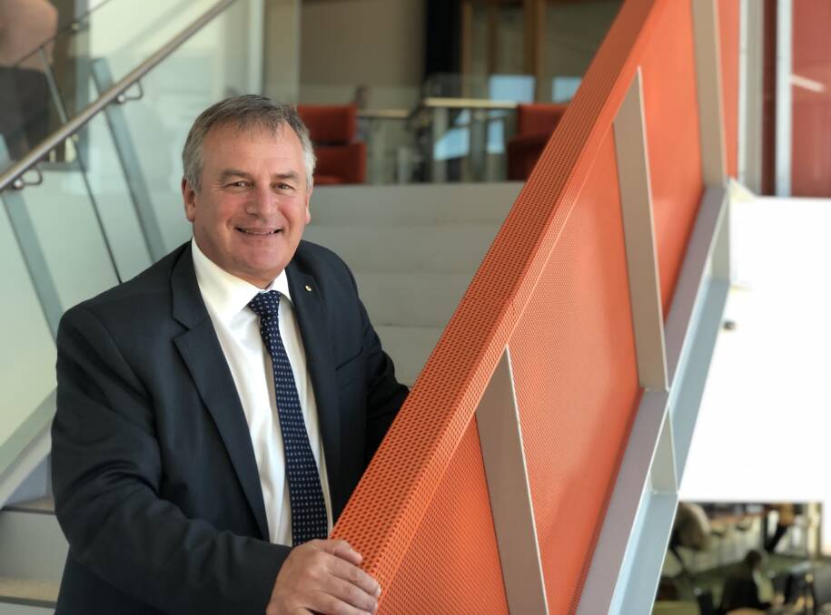 EXTENDED TENURE: University of Newcastle Vice-Chancellor Alex Zelinsky. Picture: Supplied