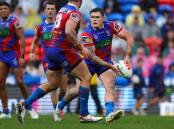 Newcastle Knights forward Brodie Jones. Picture by Marina Neil