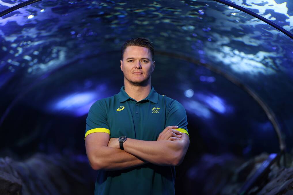 Nathan Power will co-captain Australia's water polo side at the Paris Olympics. Picture Getty Images