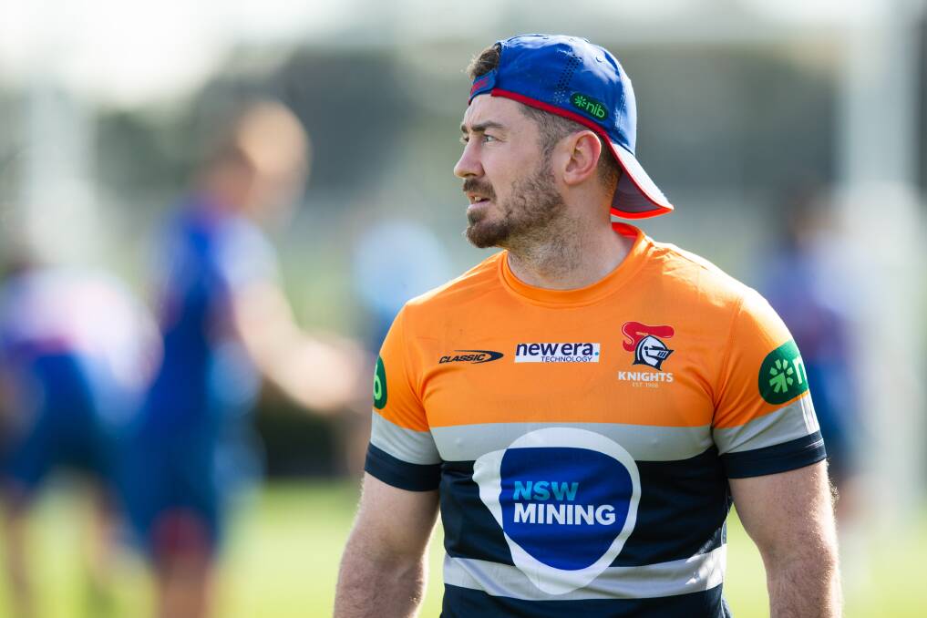 Clune at training last week. Picture by Jonathan Carroll