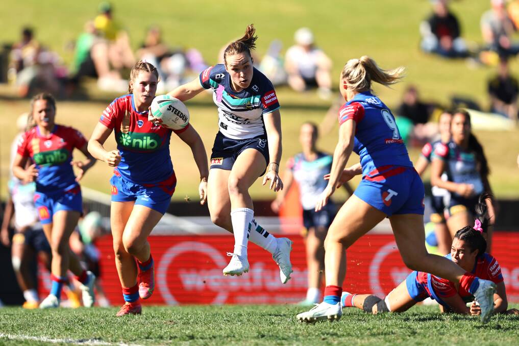 Kirra Dibb helped North Queensland to their first NRLW victory on Sunday. Picture by Getty Images