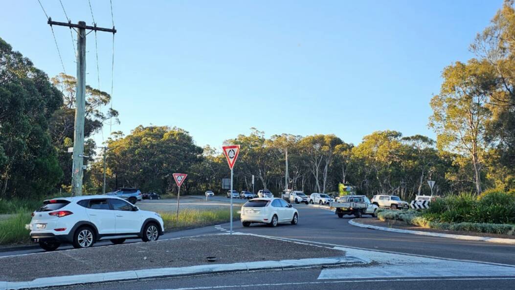 The intersection of Mandalong Road and Freemans Drive at Morisset. Image supplied 