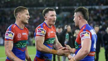 Newcastle are unlikely to buy any new players this season despite having backs Kalyn Ponga, Tyson Gamble and Bradman Best on the sideline injured. Picture by Jonathan Carroll