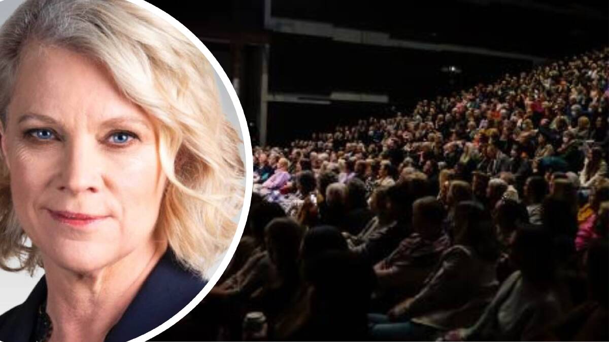 ABC chief political correspondent for 730 Laura Tingle, left, and a Sydney Writer's Festival audience. File picture