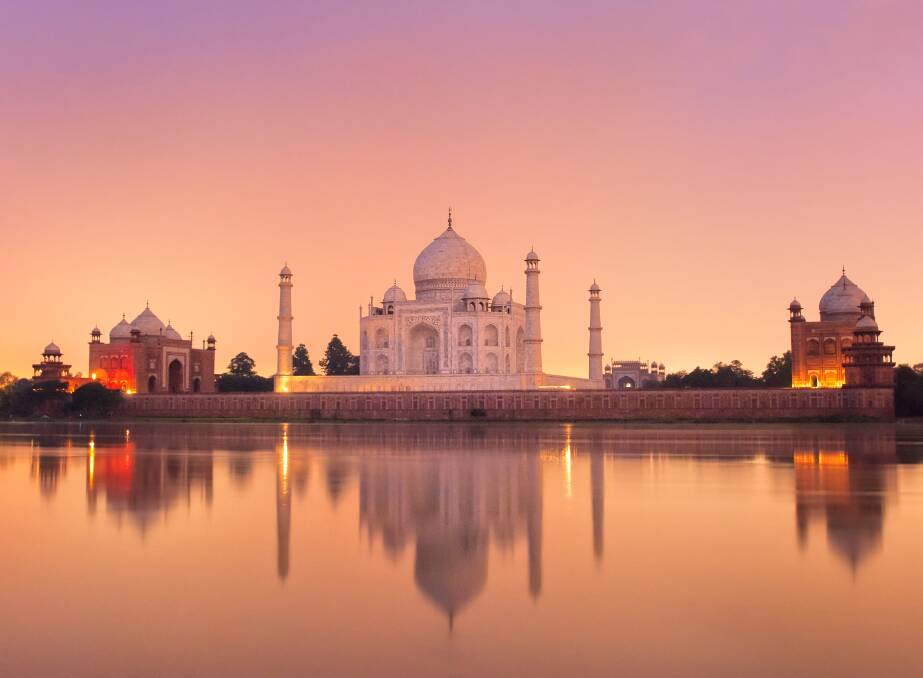 The breathtakingly beautiful Taj Mahal. Picture supplied