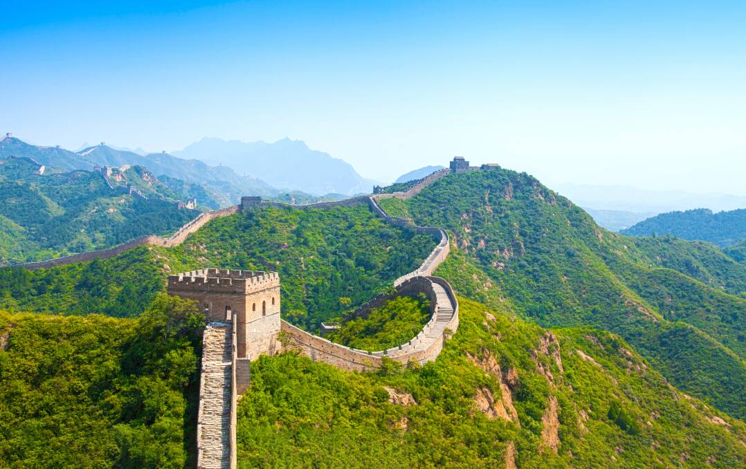 The famous Great Wall of China. Picture supplied