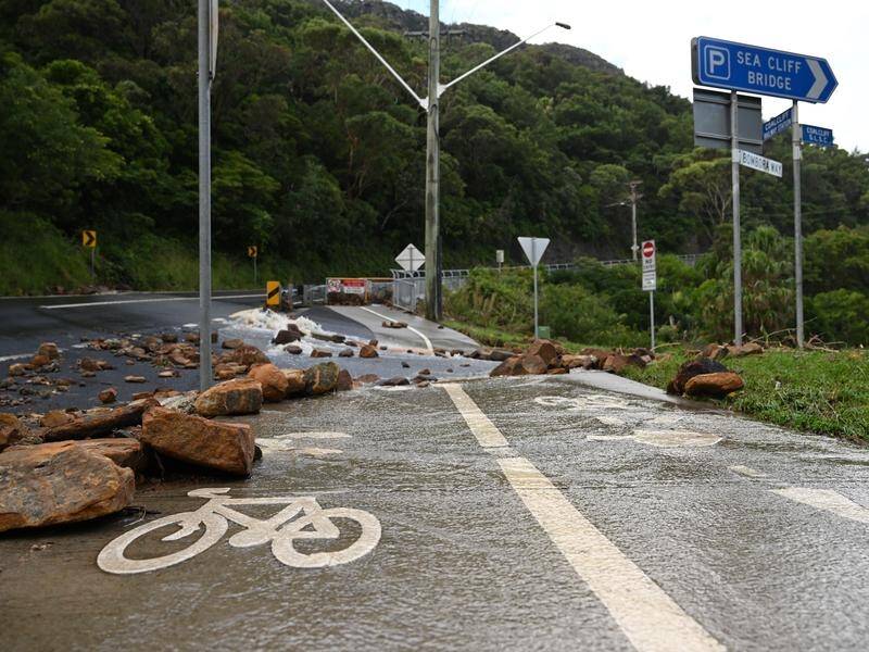 Hundreds of local government areas will receive funding to fix disaster-affected assets like roads. (Dean Lewins/AAP PHOTOS)