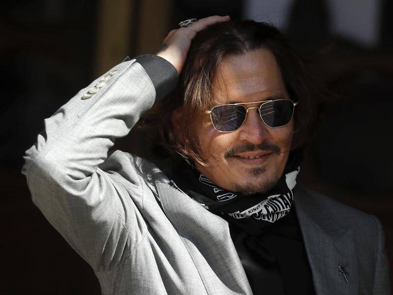 Johnny Depp is said to be renting a townhouse in London's West End to pursue painting full-time. (AP PHOTO)