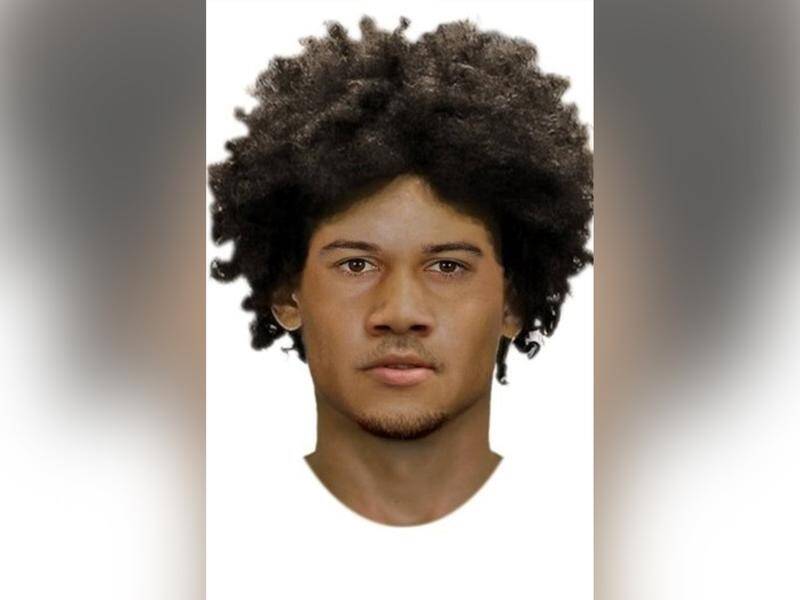 Police released an image of a man they believe could help with the Sunshine arson investigation. (Supplied by Victoria Police/AAP PHOTOS)
