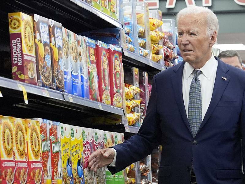 A poll suggests most Democrats want Joe Biden to step aside and the party run a different candidate. Photo: AP PHOTO