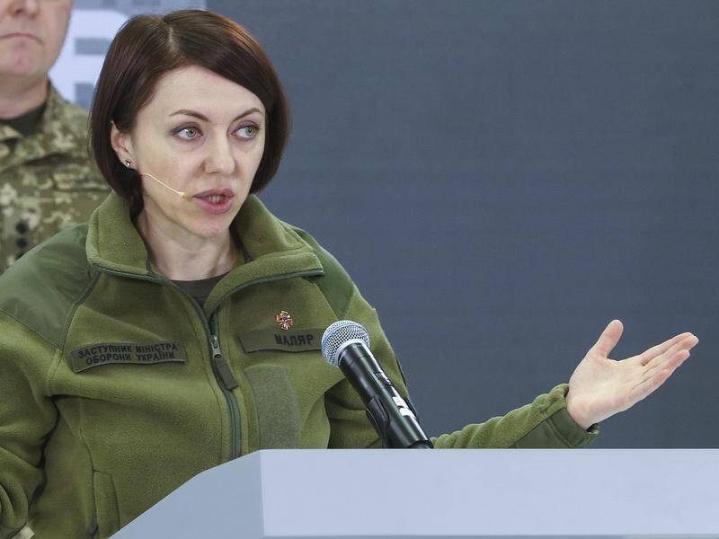 Ukraine Deputy Defence Minister Hanna Maliar sent out a post claiming troops had captured Andriivka. (EPA PHOTO)