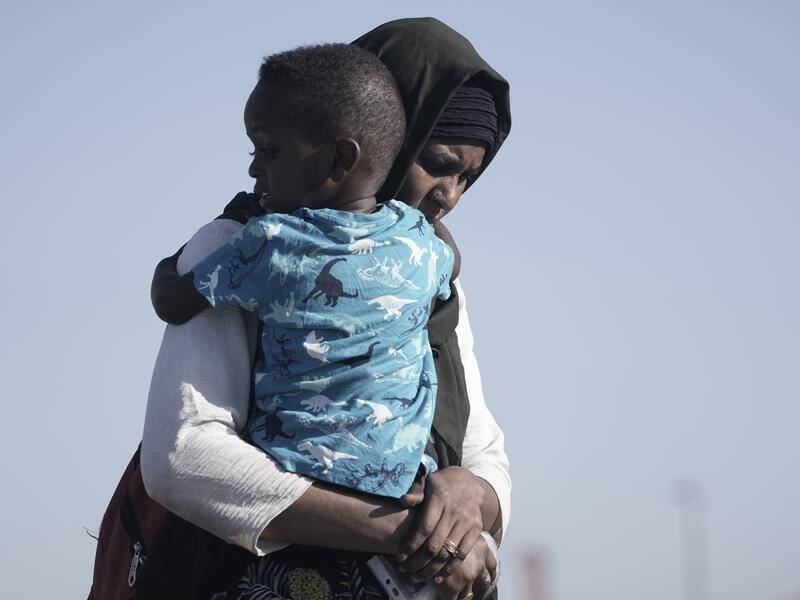 UNICEF says hundreds of children have been killed in Sudan and millions more are in dire need. (AP PHOTO)