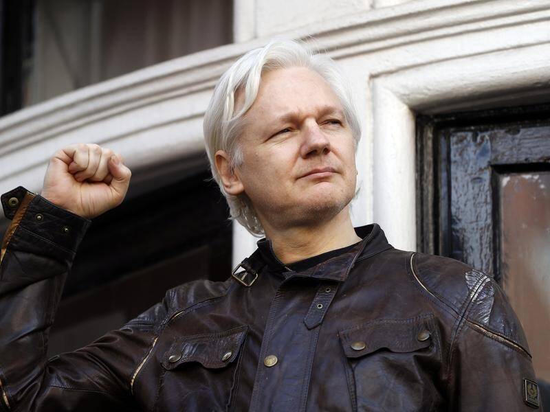 Australian-born Julian Assange is fighting extradition to the US where he is wanted on 18 charges. (AP PHOTO)