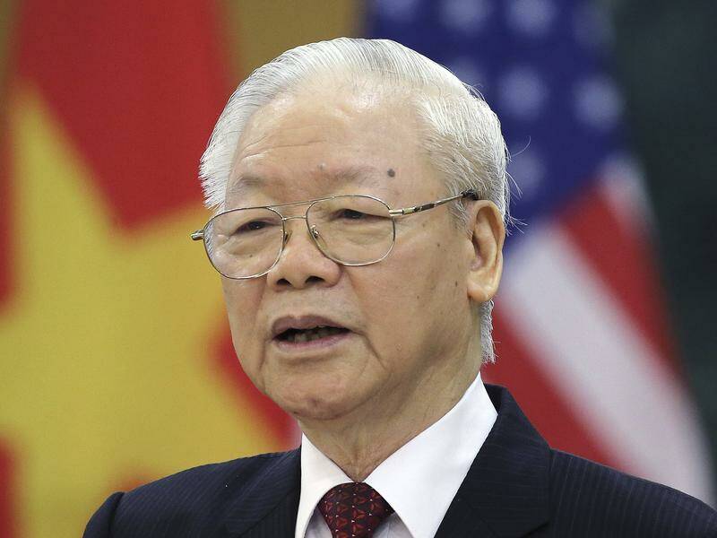 Nguyen Phu Trong coined the term "bamboo diplomacy" to describe Vietnam's approach to geopolitics. Photo: AP PHOTO