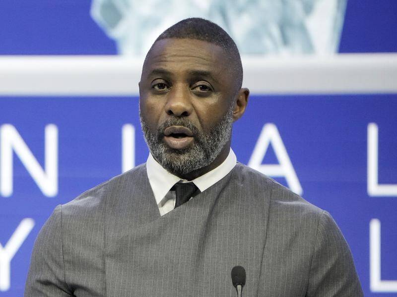British actor Idris Elba says his "hero" grandfather was drafted to fight in World War II. (AP PHOTO)