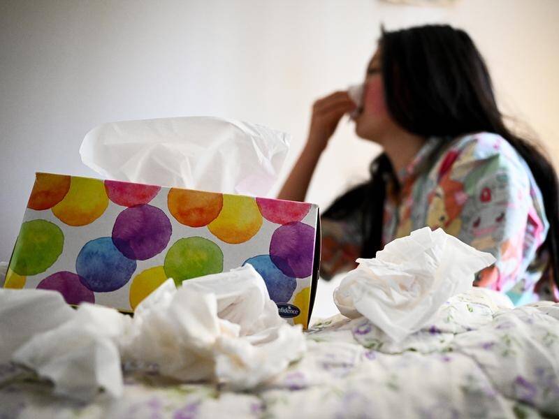 Sepsis symptoms can begin as fever or shivering, tiredness, vomiting and headache. (Lukas Coch/AAP PHOTOS)
