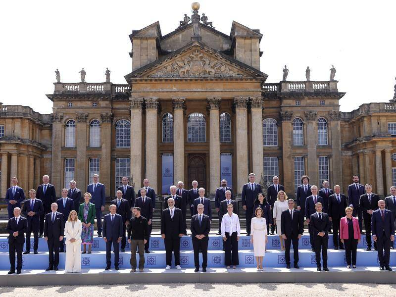 UK Prime Minister Keir Starmer hosted the European Political Community at Blenheim Palace. Photo: EPA PHOTO