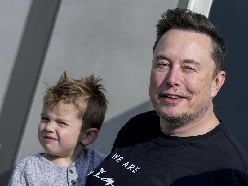 Elon Musk has become a father for the 12th time after welcoming his third child with Shivon Zilis. (AP PHOTO)
