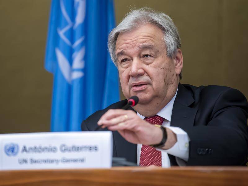 "The alarm bells are deafening," UN Secretary General Antonio Guterres has said on a climate report.
