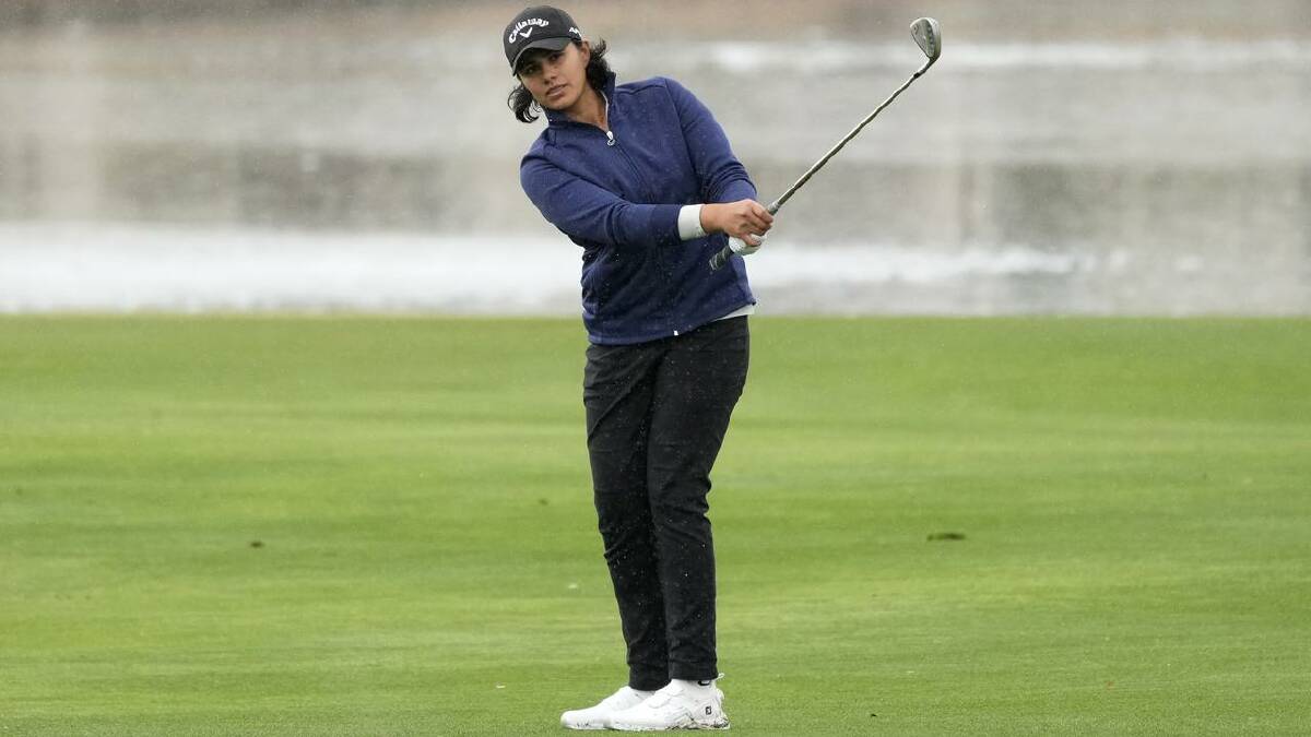 Australian Hira Naveed shot a 68 to move up the leaderboard at the Canadian Women's Open in Calgary. (AP PHOTO)
