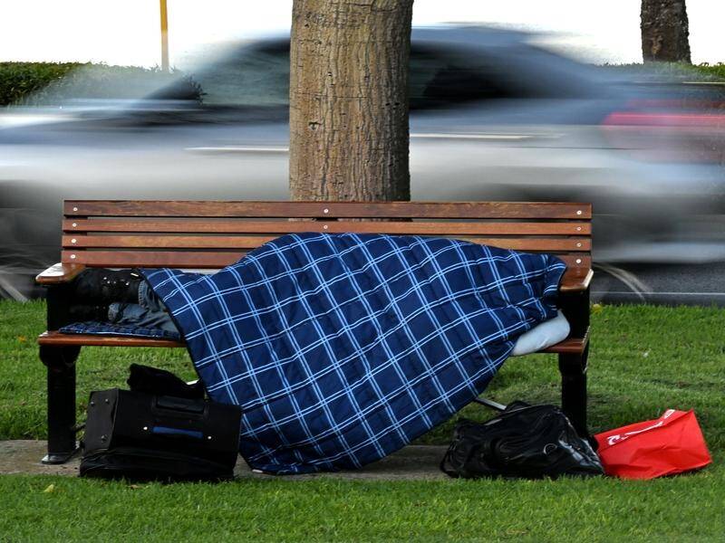 More than 70,000 people are homeless across NSW. (Dave Hunt/AAP PHOTOS)