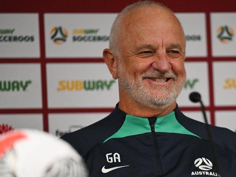 Socceroos coach Graham Arnold says an A-Leagues team on the Gold Coast would be big for the region. (Dean Lewins/AAP PHOTOS)