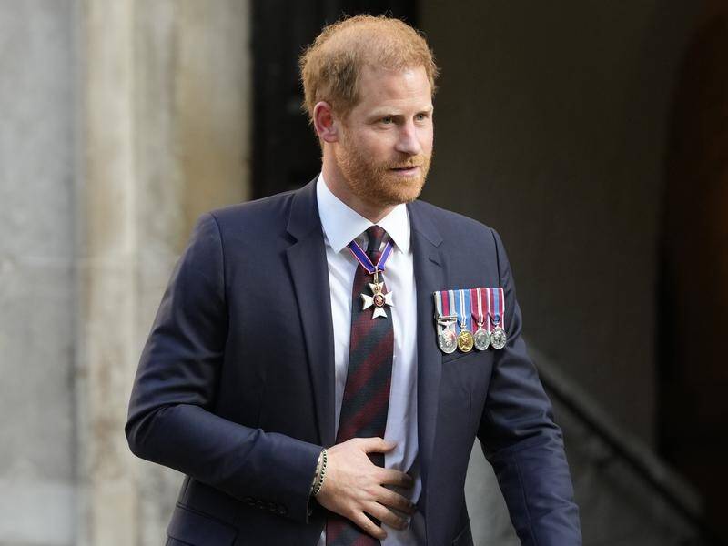 Prince Harry is being honoured for his work on The Invictus Games Foundation, ESPN says. (AP PHOTO)
