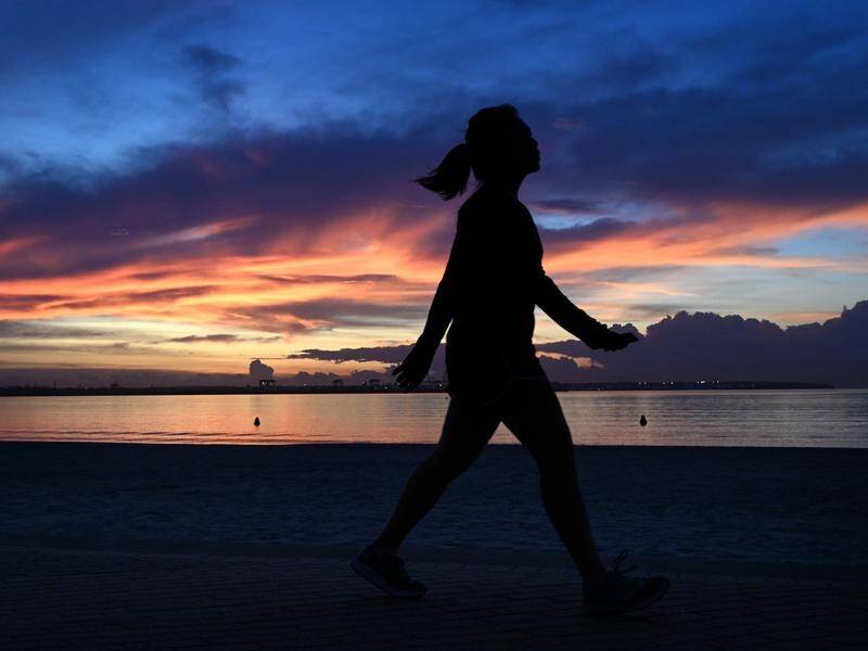 A UK study suggests active women are less likely to develop breast cancer before menopause. (Dean Lewins/AAP PHOTOS)