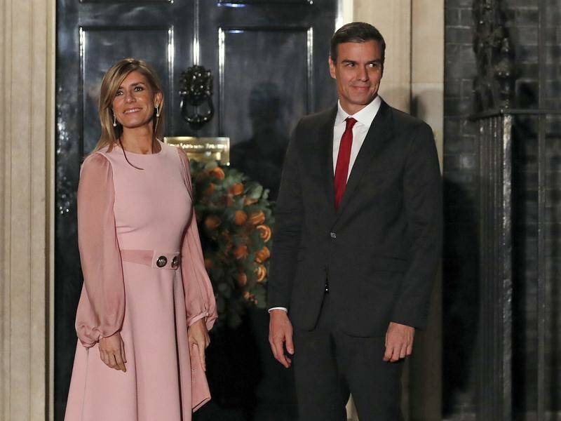 Spanish Prime Minister Pedro Sanchez has denied accusations against his wife Begona Gomez. Photo: AP PHOTO