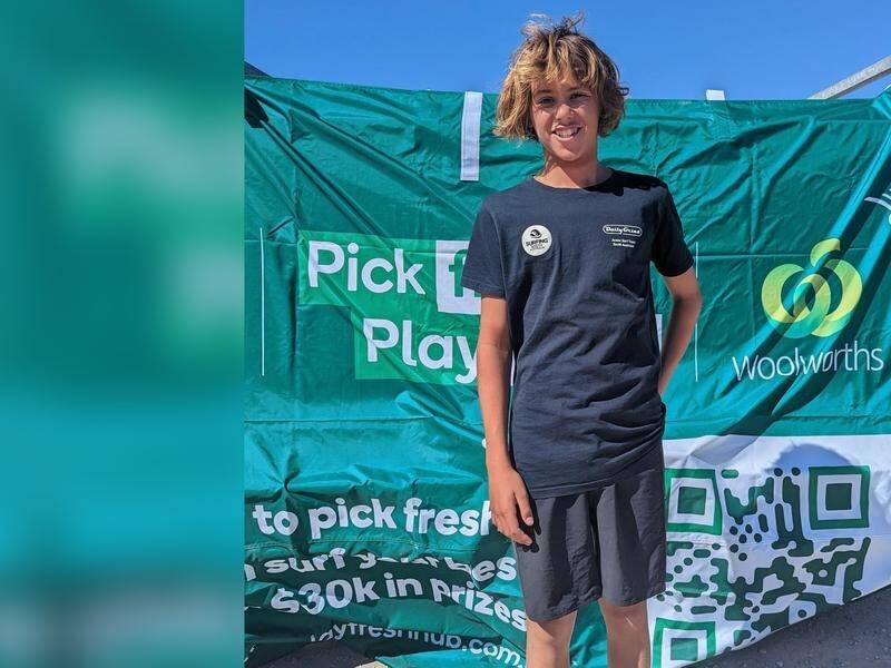 Teenage surfer Khai Cowley was attacked in the waters off South Australia's Ethel Beach. (HANDOUT/SURFING SOUTH AUSTRALIA)