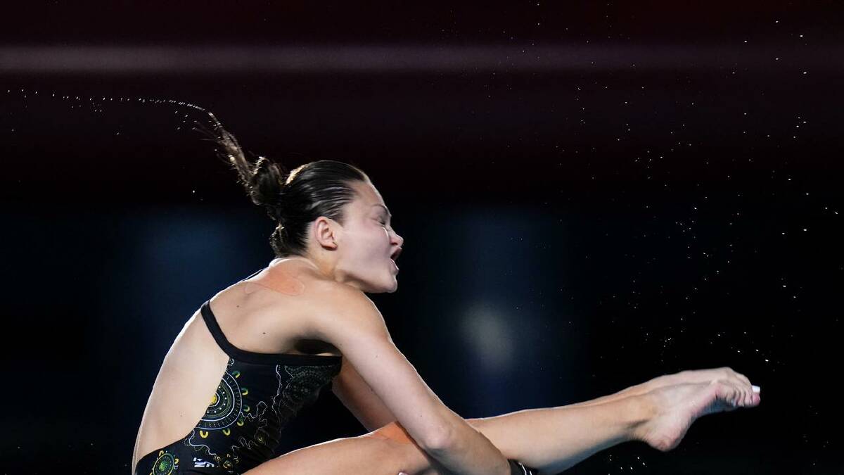 Melissa Wu will compete in the 10m platform diving at the Paris Olympics. (AP PHOTO)