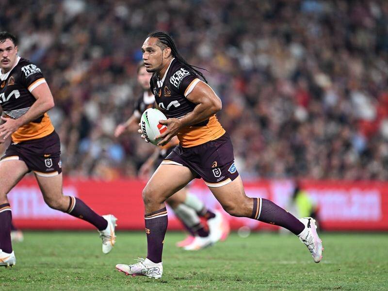 Brisbane veteran Martin Taupau will be vital against Penrith with the side's forward depth tested. (Dave Hunt/AAP PHOTOS)